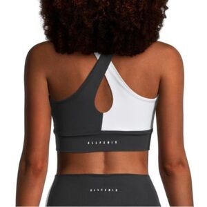 ALL FENIX Gigi Colorblock Sports‎ Bra Black White Size Small